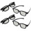 4x 3D Glasses For LG Cinema 3D TV's 1