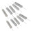 10 Pcs 10W Watt 15 Ohm 5% Wirewound Ceramic Cement Resistor 1