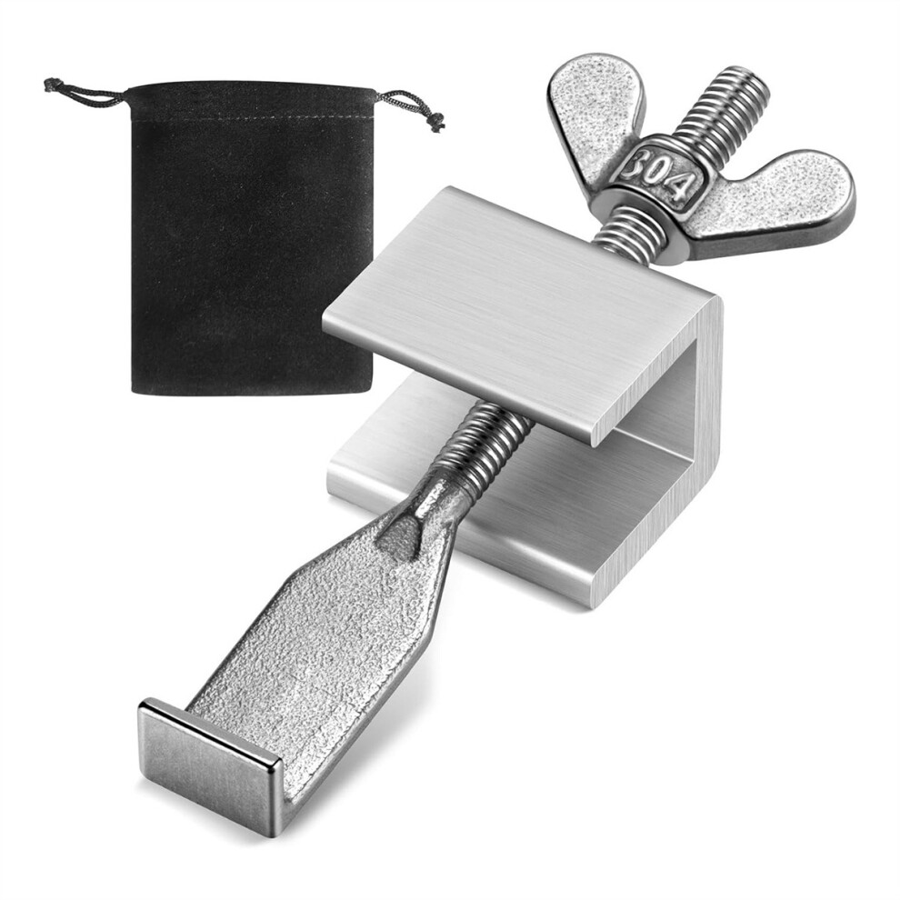 Upgraded Portable Door Lock, Heavy Duty Metal Door Locker for Extra Home Security, Adjustable Travel Door Security