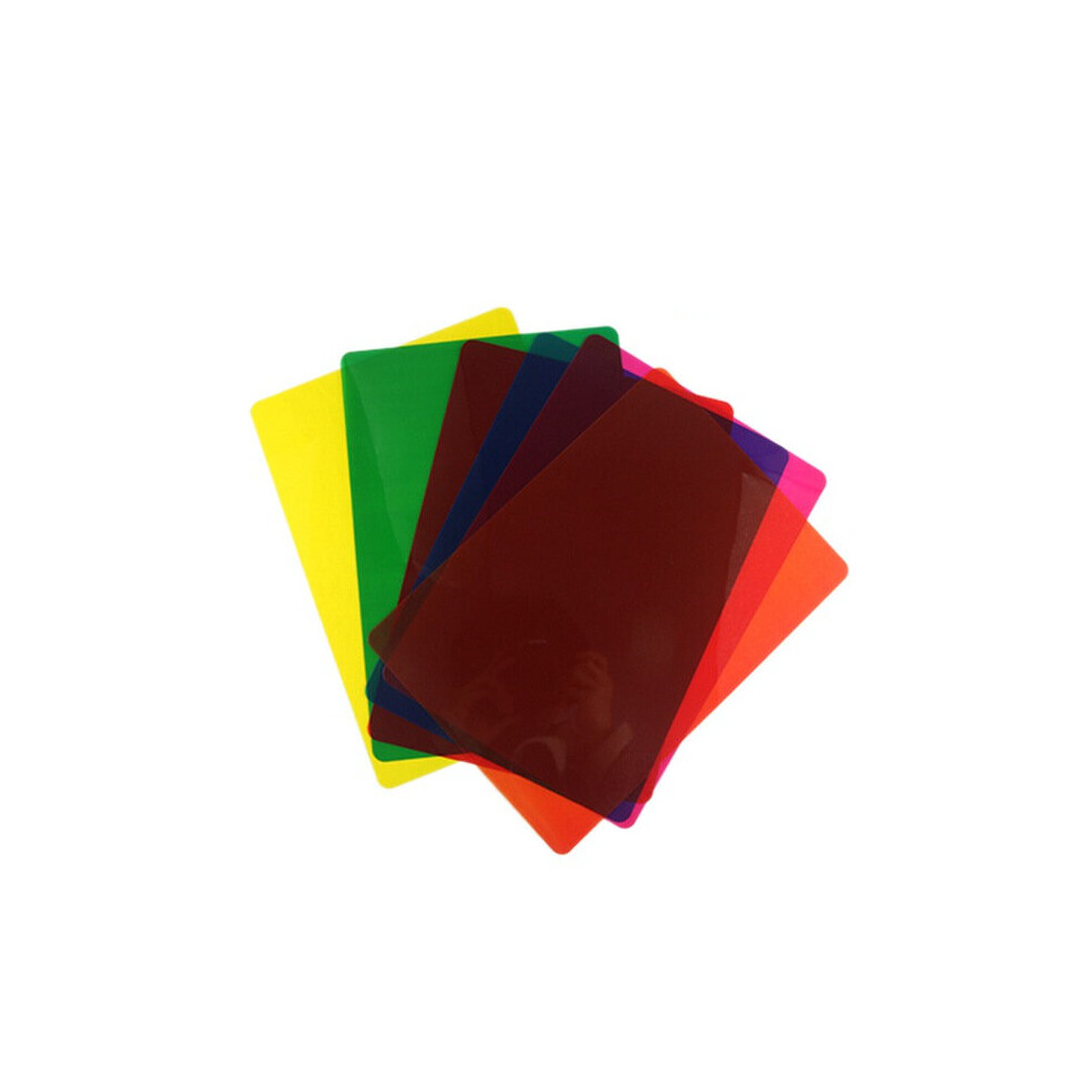 Tlily 12Pcs Colored Overlays For Dyslexia, Dyslexia Reading Strips For Dyslexia Irlens, Adhd And Visual Stress, 11.7X8.3inch