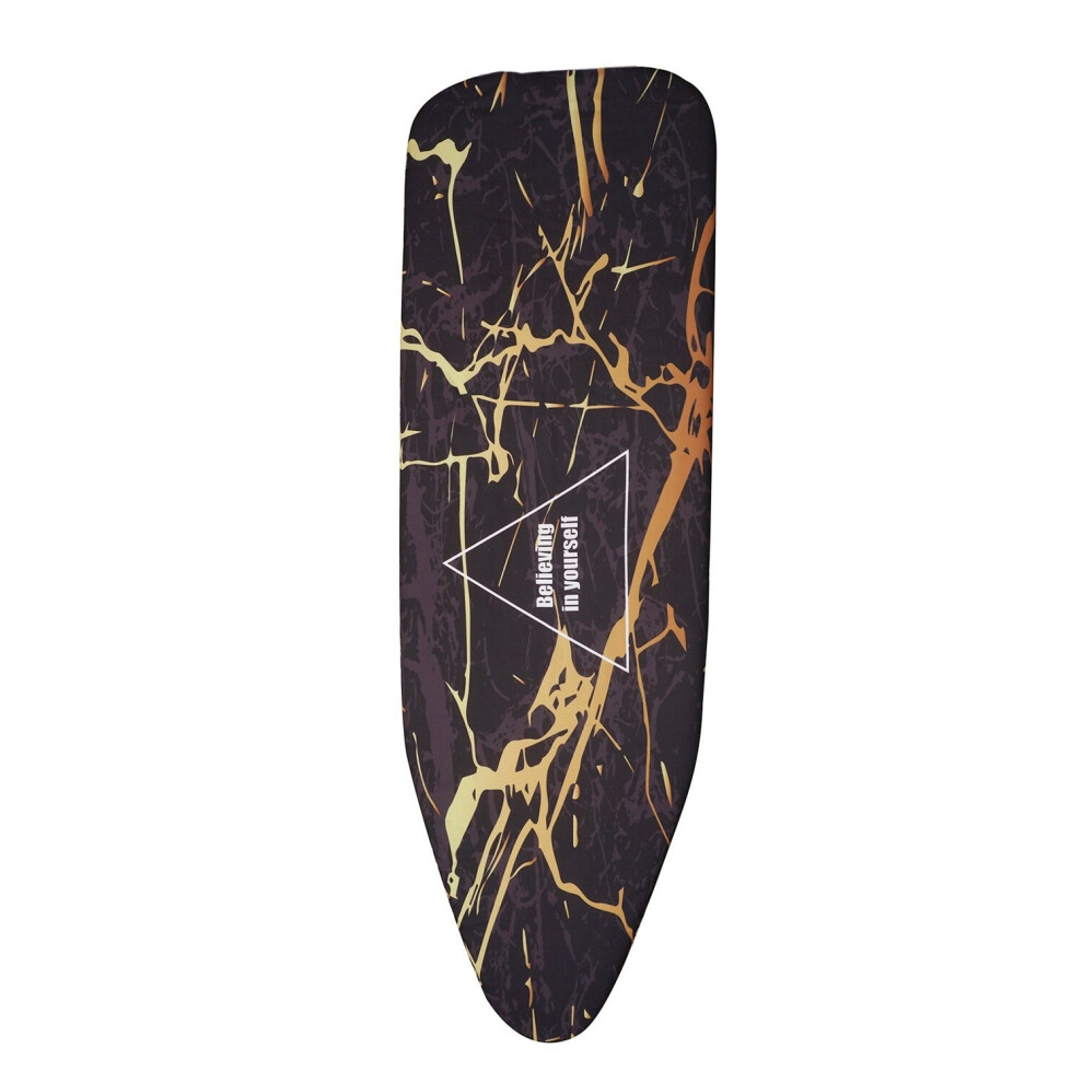 140x50CM Fabric Marbling Ironing Board Cover Protective Press Iron Folding for Ironing Cloth Guard Protect Delicate Garment Easy Fitted 4