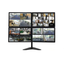 CCTV Monitoring Quad HD Monitor Array - 4 x 23" Monitors - VGA - Refurbished
