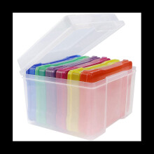 5X7 Zoll Fotoaufbewahrungsbox Foto-Organizer Bildaufbewahrungsbehältnisse