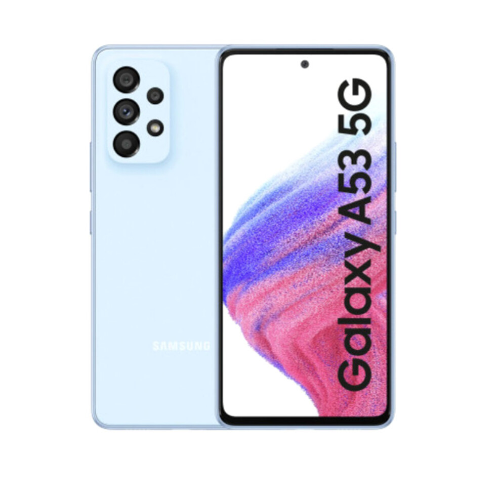 Samsung Galaxy A53 5G Smartphone Android 6.5" SIM Free 6GB RAM 128GB Blue