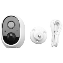 SN-LP20-T06 1080P Battery-Powered WIFI Camera with PIR Motion, IP66 Waterproof Outdoor Security Cam, 2.4GHz WIFI Rechargeable 5000mAh Battery