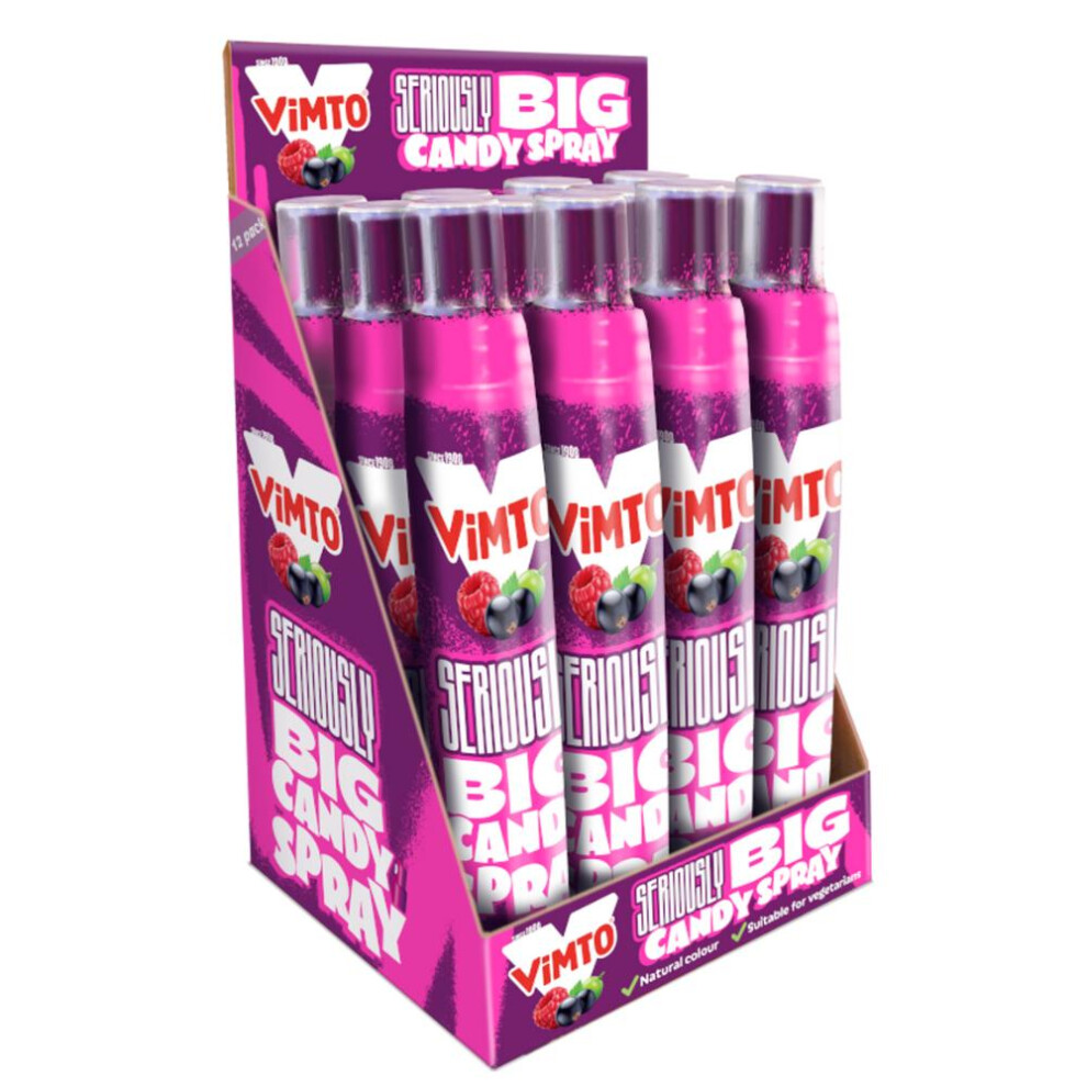 Vimto Seriously Big Candy Spray 12 X 60ml Bottles