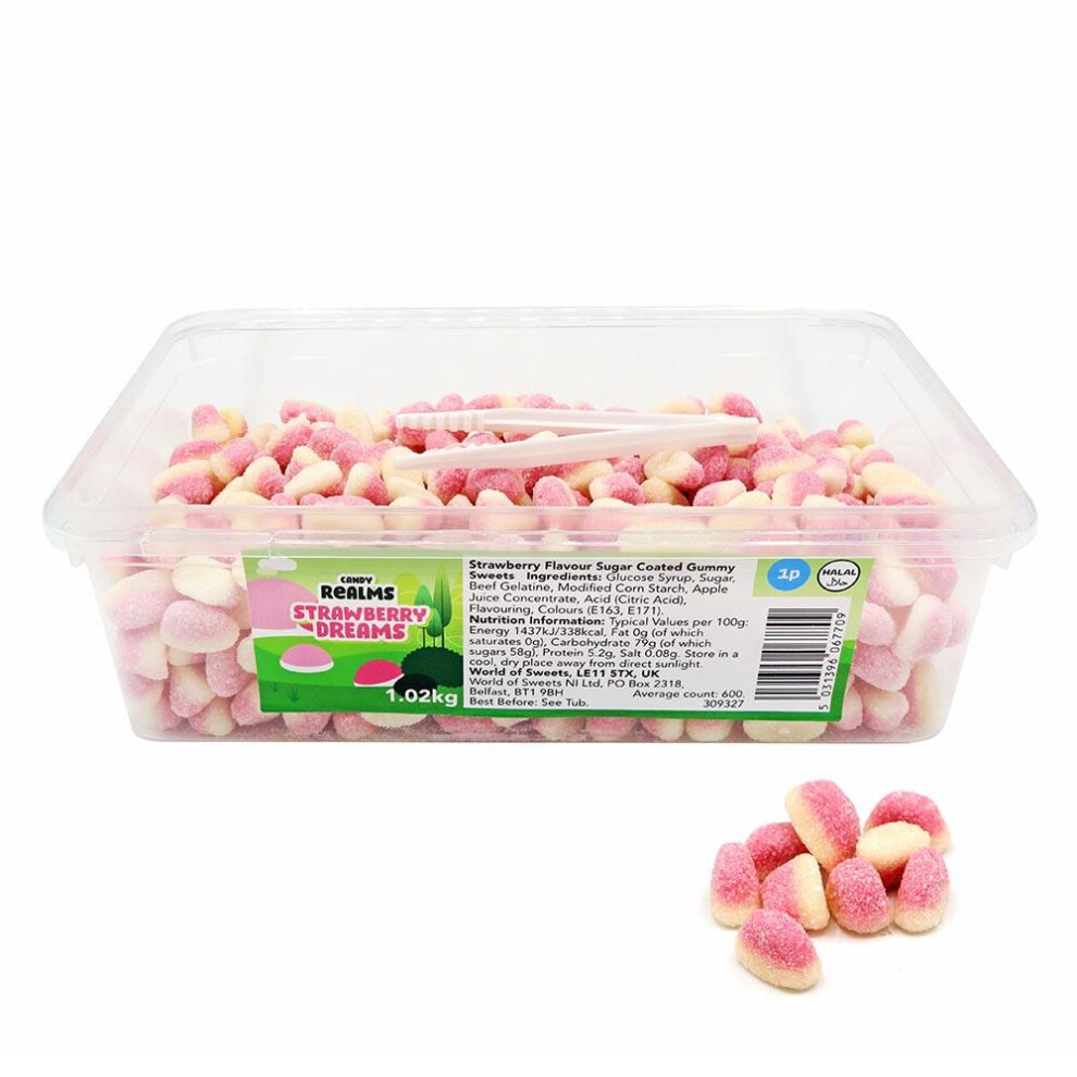 Phoenix Candy Realms Strawberry Dreams 1.02Kg Tub