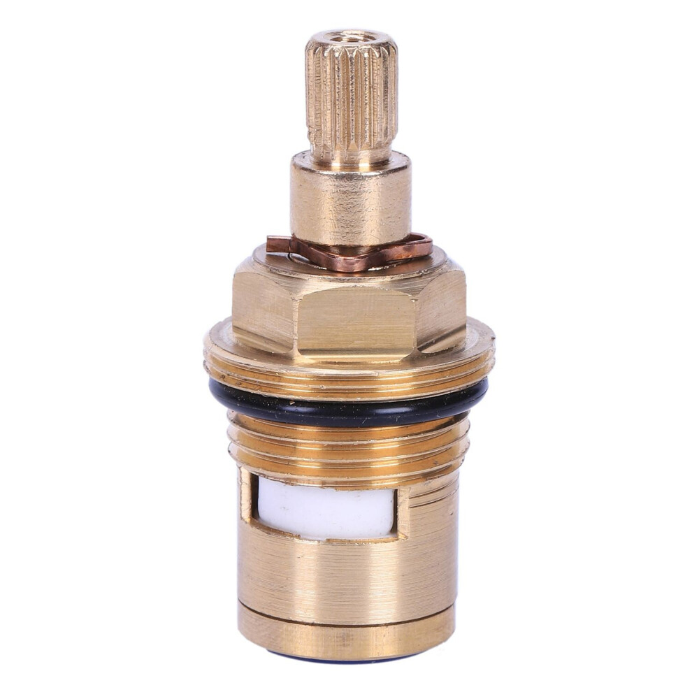 1 pcs Replacement Brass ceramic disc tap valve insert gland quarter turn