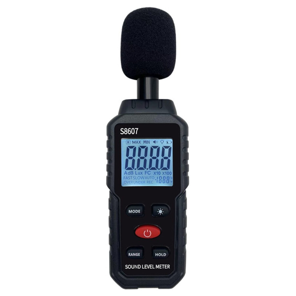 Digital Sound Level Noise Meter Measurement 30-130DB DB Decibel Detector Audio Tester Diagnostic Tool