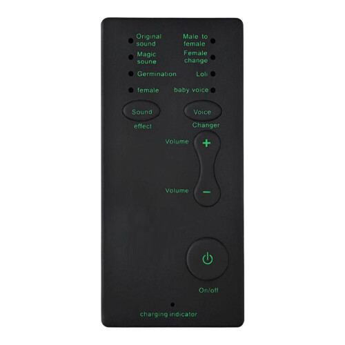 Voice Changer 7 Different Sound Changes Device for Computer Laptop Mobile Phone