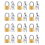 12 Pack Mini Padlock Small Padlock Solid Brass Locks with 3 Key for Luggage Lock,Backpack,Gym Locker Lock,Suitcase Lock 1