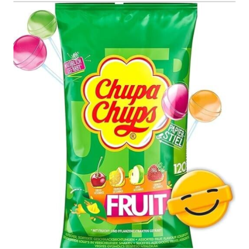 Phoenix Chupa Chups Fruit Lollipops 1.4kg 2