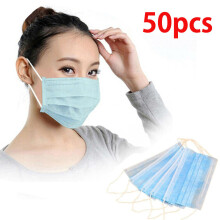 50pcs Máscara descartável mÃdico-cirúrgica