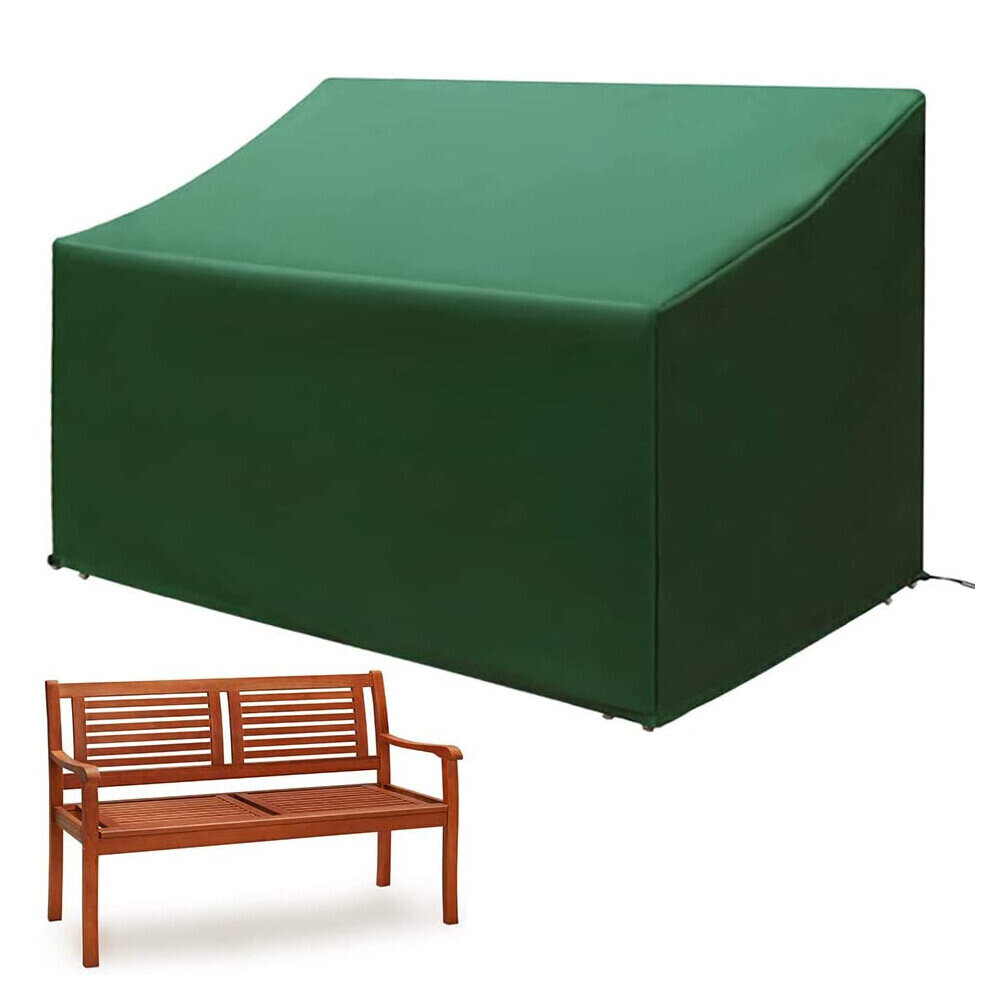 Housse de banc de jardin imperméable à l'eau 3 places extérieur parc résistant aux intempéries