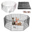 91CM Pes Pet Pen 8 Panel KovovÃ Å¡teniatko Playpen Run Cage plot Enclosure 1