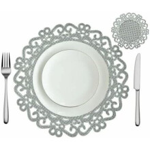 Tischsets & Untersetzer Set Chargers Platzset Waschbar Esstisch Party