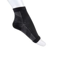 2x Foot Angel Ankle Compression Sleeve Heel Arch Relief Socks L/XL