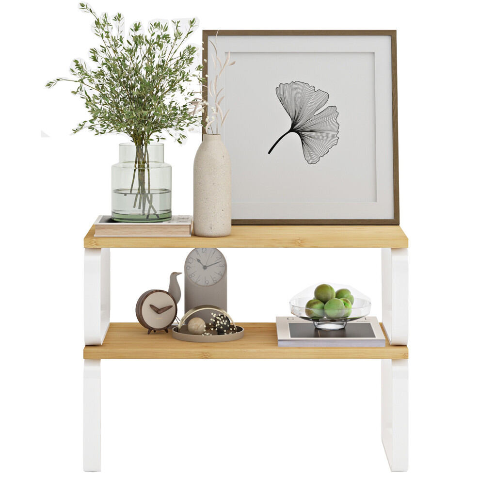 Keuken Opbergkast Organiser Plank, Set Van 2 Aanrecht Planken-image