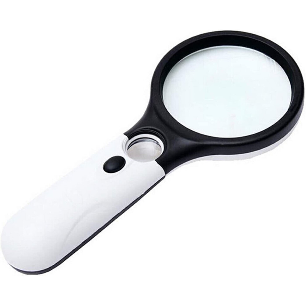 Lente D'ingrandimento Illuminata 3 X 45X Lente D'ingrandimento Portatile Alta Chiarezza-image