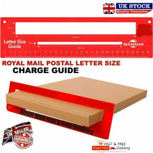 Royal Mail PPI Briefgrößenführer Lineal Postamt Postpreis Porto