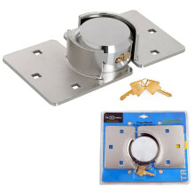 Van Lock Schuppen Vorhängeschloss 73mm Sicherheit Vorhängeschloss Hasp Set Verchromt