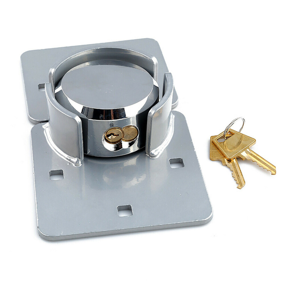 New Van Lock Garden Shed Padlock 73Mm Security Padlock Hasp Set 368982706526