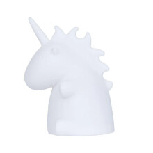 Weiße Kinder Einhorn Lampe LED Unicorn Nachtlicht Mädchen Schlafzimmer