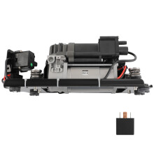 Luchtvering compressor met ventiel + relais voor BMW 5-serie F11 F07 7-serie F01 F02