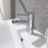 NES Home Bathroom Chrome Basin Sink Single Lever Mixer Tap 1