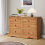 Mercers Furniture Corona Low 3+3 Wide Chest Solid Pine Bedroom Furniture 1