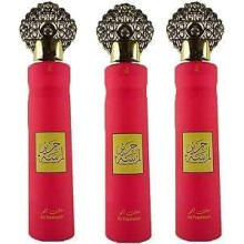Arabiyat Lamsat Harir Air Freshener, 300ml, Pack of 3, Red Made in UAE