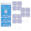 (4 Electrodes) Electrode Pads 50x50mm 3