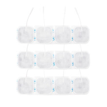 Blue Gel Hypoallergenic Electrode Pads 50x50mm (3 Packs of 4)