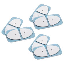 (12 Electrodes) Boots Press Stud Electrode Pads