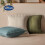 Silentnight (Cushion, Blue) Silentnight Supersoft Quilted Cushion or Bedspread 6