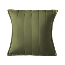 (Cushion, Green) Silentnight Supersoft Quilted Cushion or Bedspread