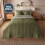 Silentnight (Bedspread, Green) Silentnight Supersoft Quilted Cushion or Bedspread 7