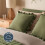 Silentnight (Green) Silentnight Supersoft Ruffle Cushion 45 x 45 cm 3