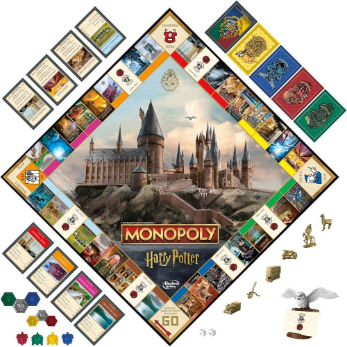 Hasbro Monopoly Harry Potter Board Game 2