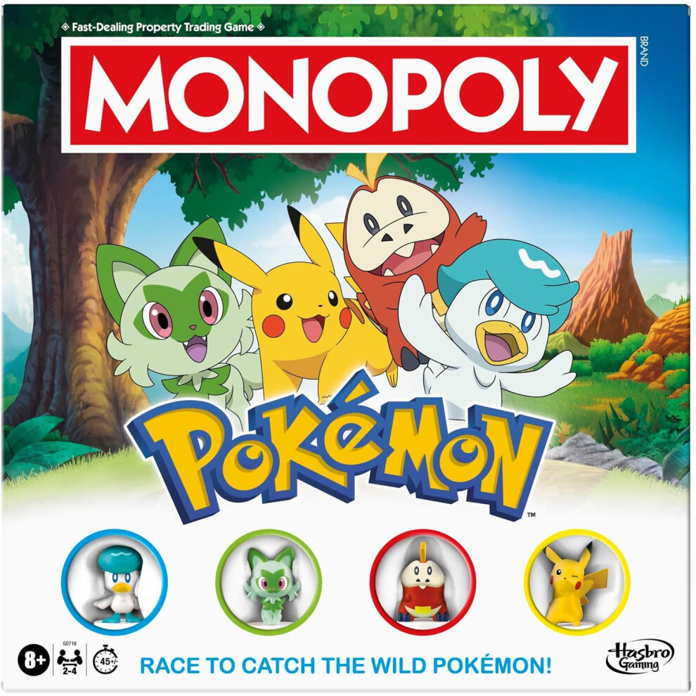 Hasbro Monopoly - Pokemon Edition Board Game