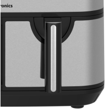 EMtronics 9L Double Basket Air Fryer Drawer 2 (Right) - Stainless Steel