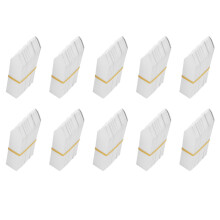 1000 Pcs 4 Inch Plant Tags Garden Nursery Labels Plastic Pot Labels White