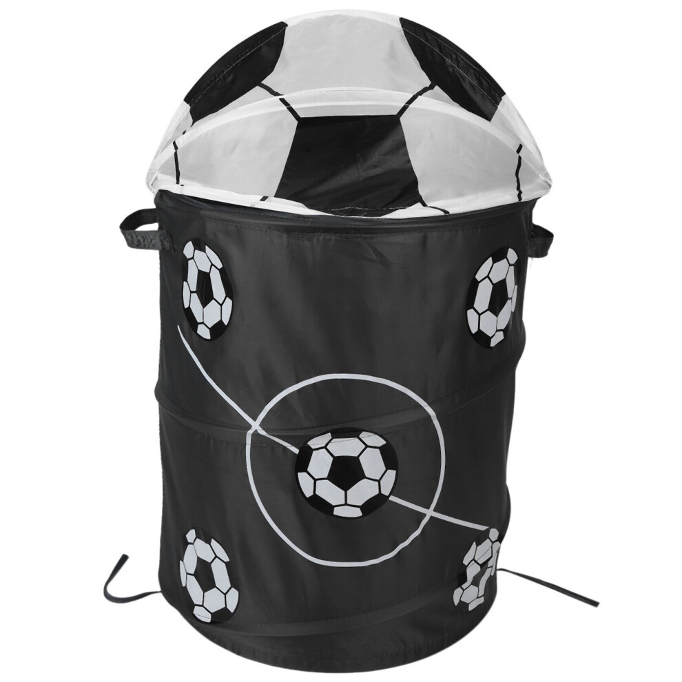 Football Modeling Collapsible Laundry Basket Storage Barrels Storage Barrel Polyester Cloth Toy