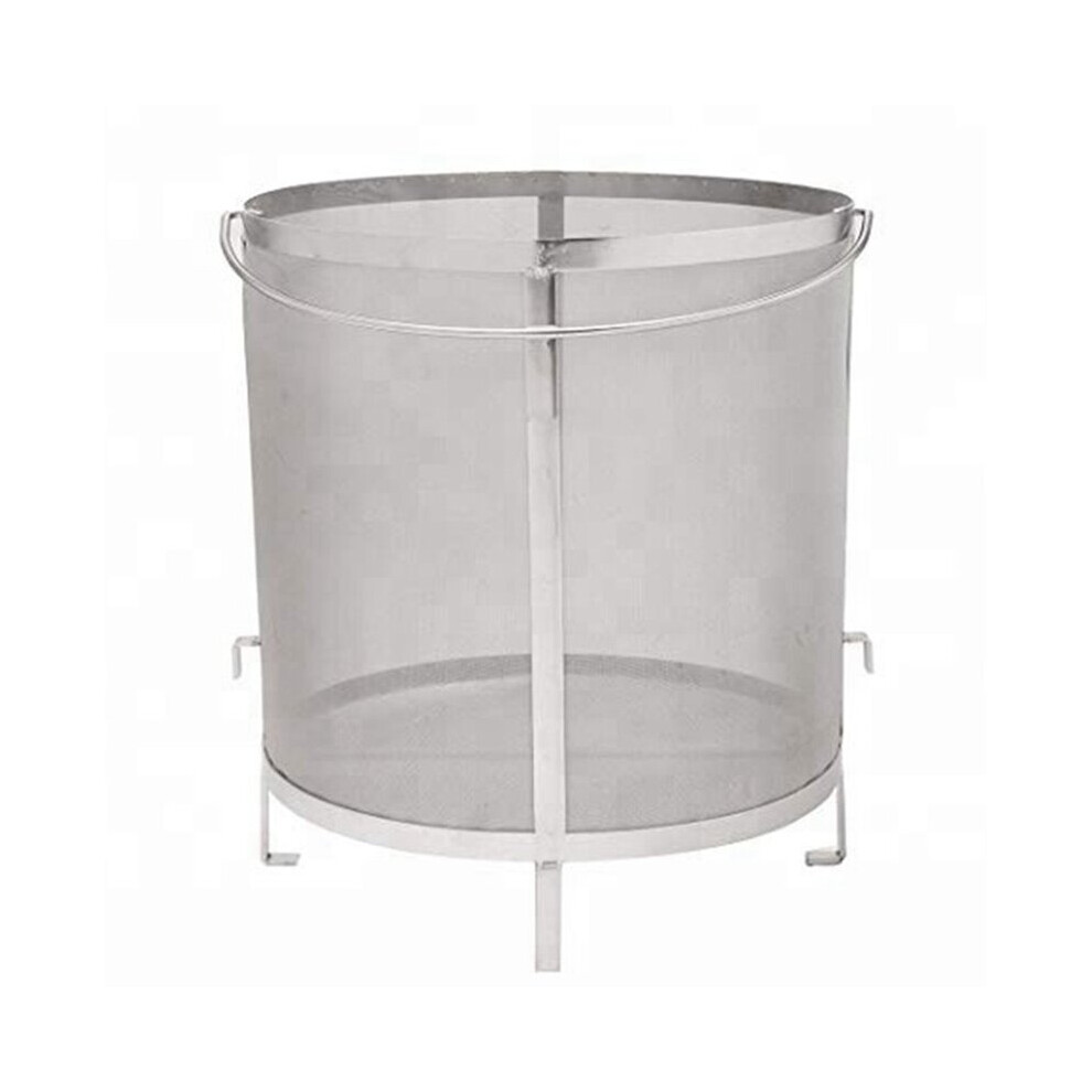 Spactz Stainless Steel Beer Wine House Home Brew Filter Basket Strainer Barware Bar Tools Filter Bag for Jelly Jams Homebrew S
