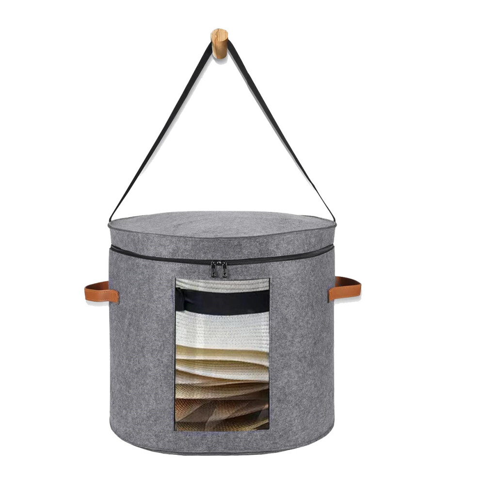 Huge Hat Boxes for Women Storage Foldable Hat Storage Boxes