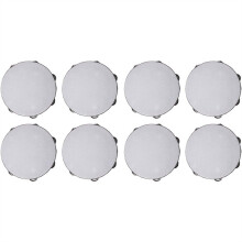 8pcs 8 inch Musical Tambourine Tamborine Drum Round Percussion Gift for KTV Party