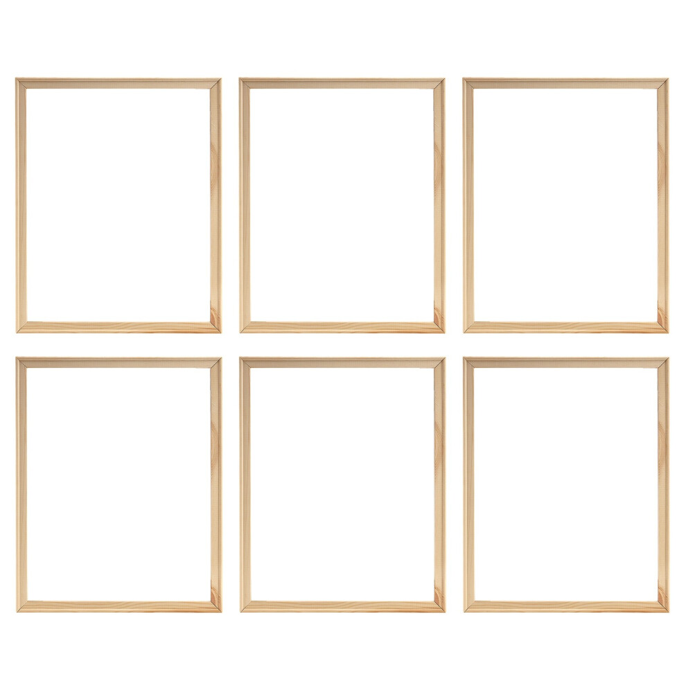 6pcs 40X50 cm Wooden Frame DIY Picture Frames Art Suitable for Home Decor Painting Digital Diamond Drawing Paintings