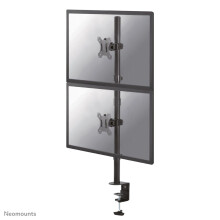 Bureau steun - NewStar - FPMA-D550DVBLACK - Voor 2 LCD schermen - Zwart - 10"-32"