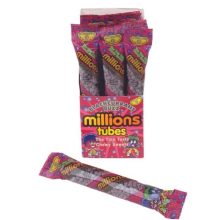 Millions Blackcurrant Buzz Tubes 55g