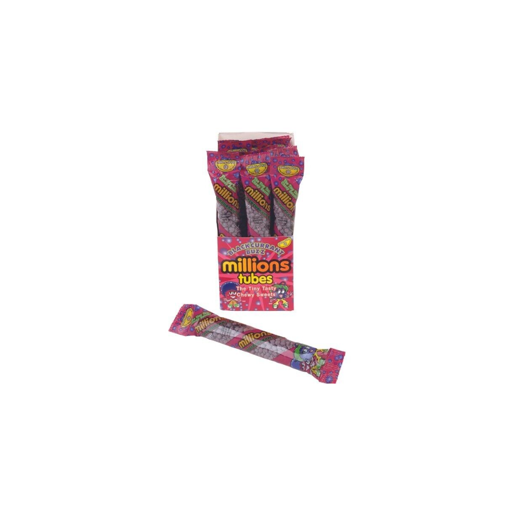 Phoenix Millions Blackcurrant Buzz Tubes 55G